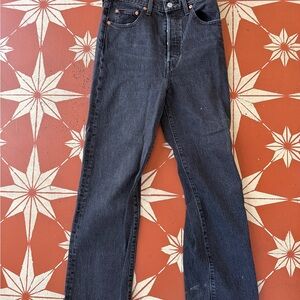 Levi’s Ribcage Straight Ankle Jeans